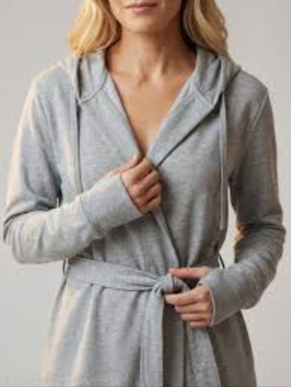 Commando Light Gray Knit Robe/Cardigan